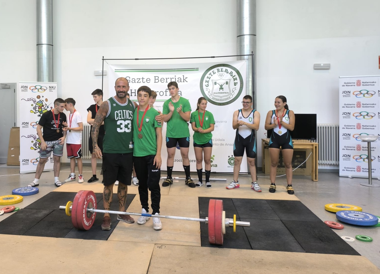 Lluvia de récords en la 3ª jornada de los XXXVIII Juegos Deportivos de Navarra